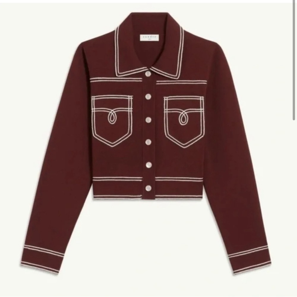 Sandro western cardigan